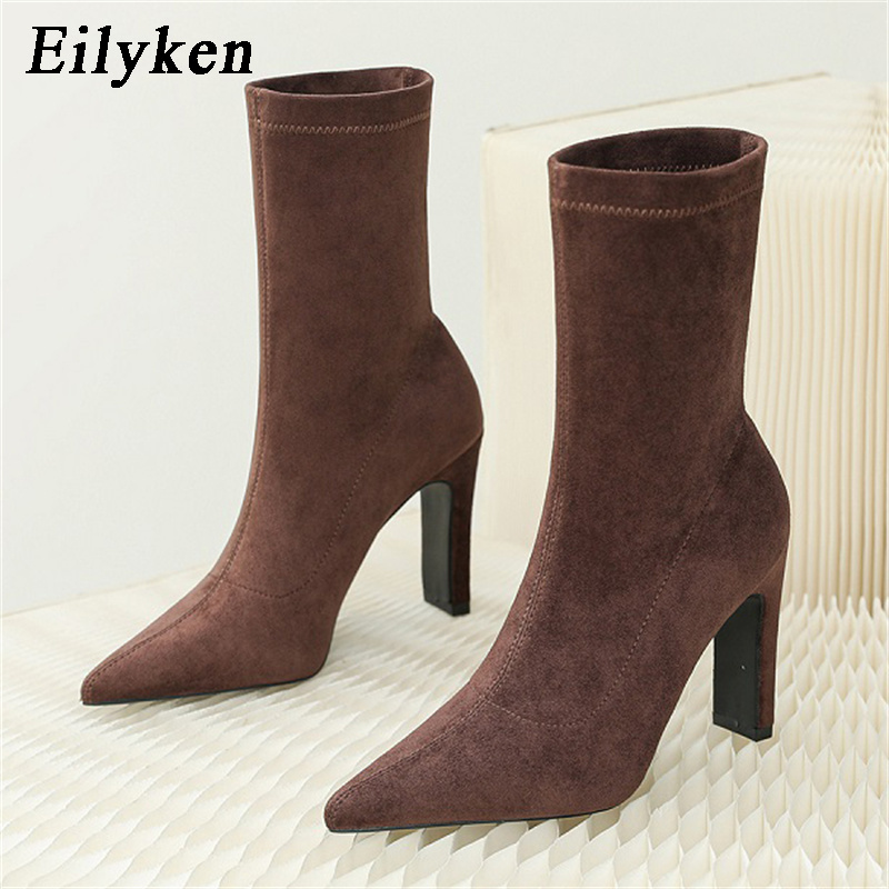 No Show Sock Women - Eilyken Kış Kalın Topuk Çorap Akın