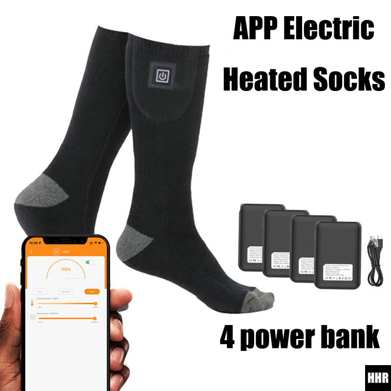 Thermal Sock Winter - Akıllı Uygulama Kontrollü Isıtmalı Çoraplar 5000mAh